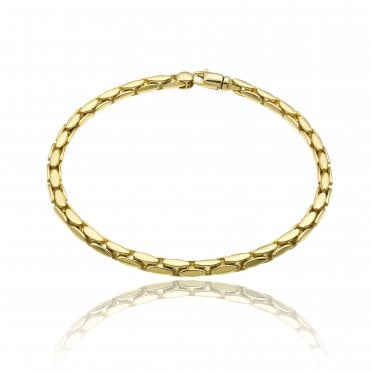 Accenti Classic 18ct Yellow Gold Bracelet