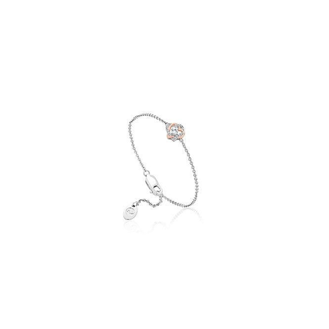 Clogau Always in my Heart White Topaz Bracelet