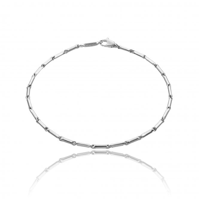 Chimento 18ct White Gold Bamboo Classic Bracelet