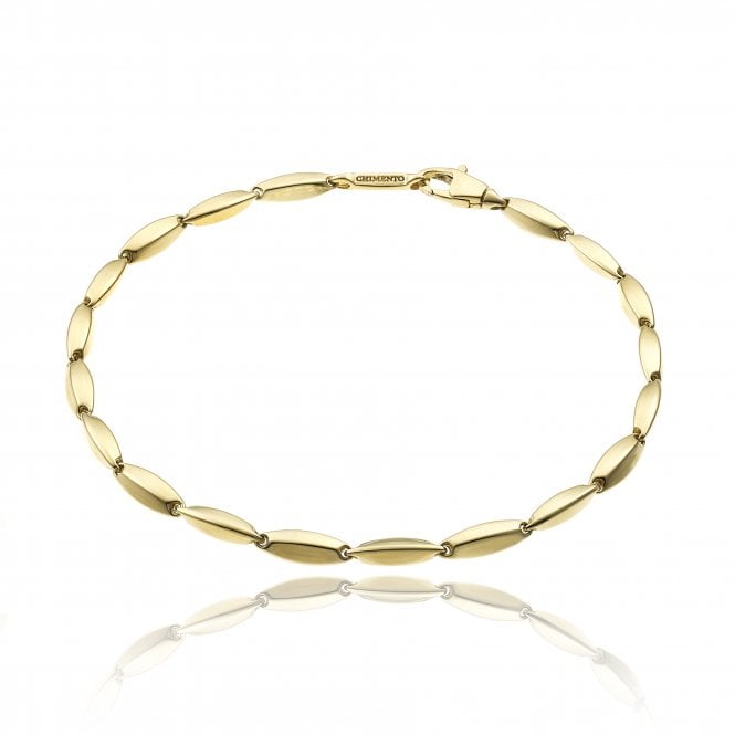 Chimento 18ct Yellow gold Bamboo Style Bracelet