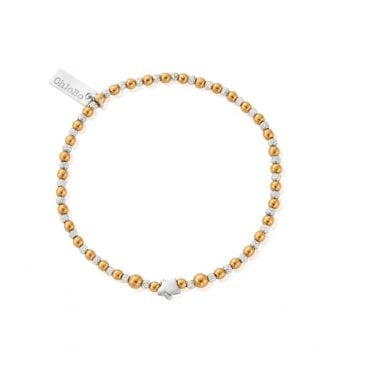 Chlobo Gold Plated & Silver Inset Star Bracelet