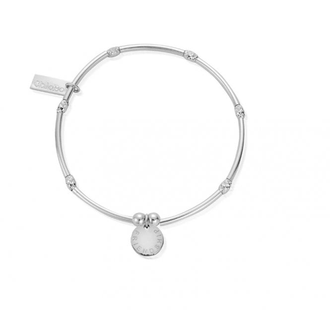 ChloBo Mini Noodle Sparkle Friendship Disc Bracelet