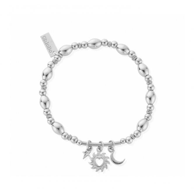 ChloBo Silver Love and Light Bracelet