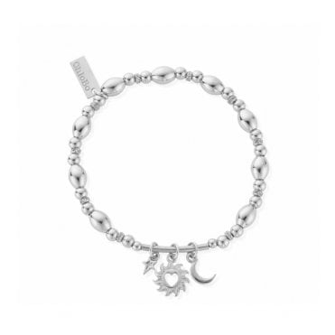 Silver Love and Light Bracelet