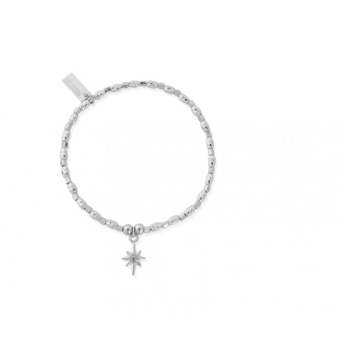 ChloBo Silver Soul Glow Lucky Star Bracelet