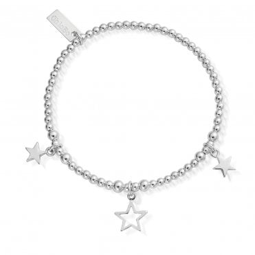 ChloBoTriple Star Bracelet SBSB097806
