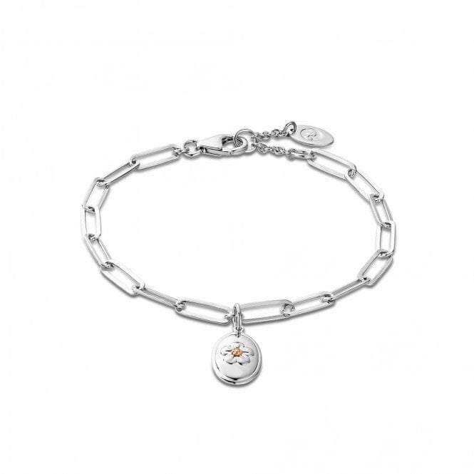 Clogau Forget-Me-Not Silver Bracelet
