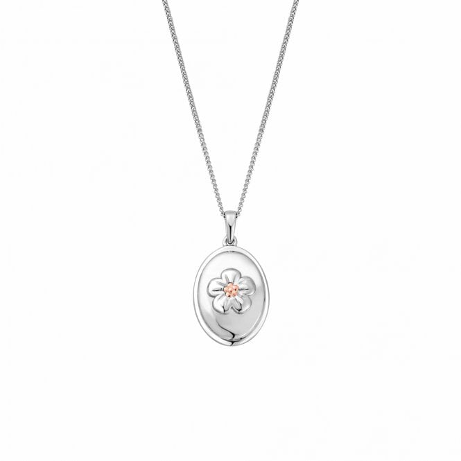 Clogau Forget-Me-Not Silver Pendant