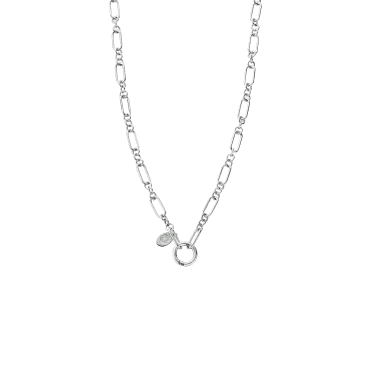 Clogau Insignia Charm Figaro Style Necklace