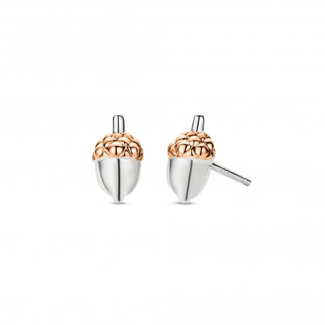 Clogau Oak Leaf Stud Earrings