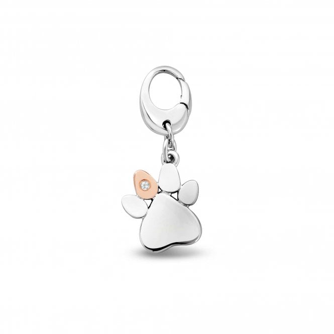 Clogau Paw Prints Keyring