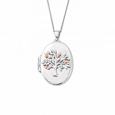 Clogau Tree Of Life Oval Locket Pendant