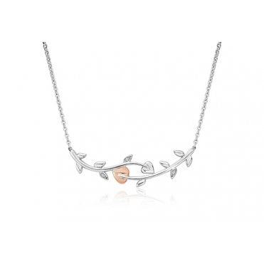 Vine of Life White Topaz Necklace