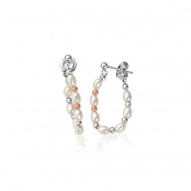 Clogau Welsh Beachcomber Hoop Earrings