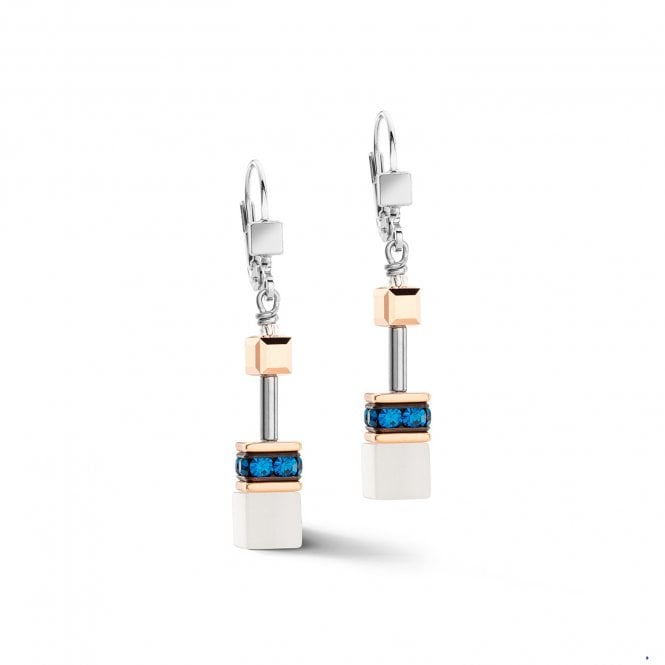 Coeur De Lion Capri Blue Drop Earrings 4013/20-0756