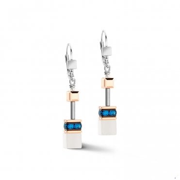 Coeur de Lion Capri Blue Drop Earrings 4013/20-0756