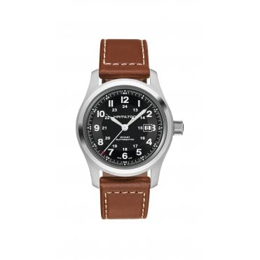 Hamilton Gents Khaki Field Auto brown H70555533