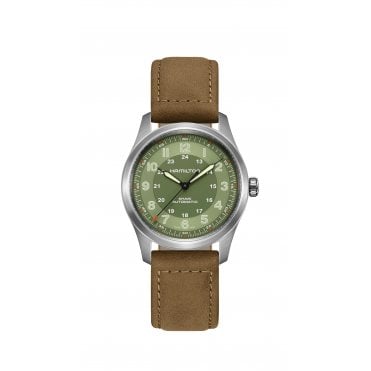 Hamilton Khaki Field Titanium Green H70205860