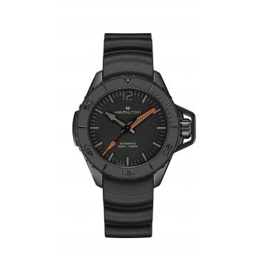 Hamilton Khaki Navy Frogman Black Auto H77845330