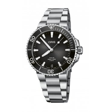 Oris 41mm Aquis Date Calibre400 Grey 01 40077694154-07 822
