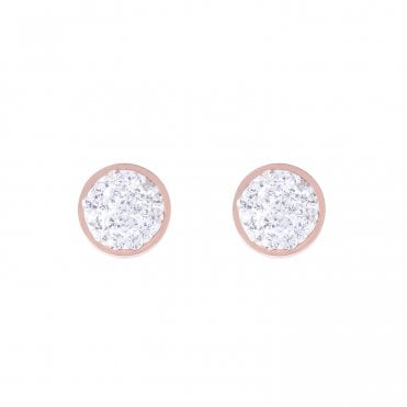 Pave Crystal Studs