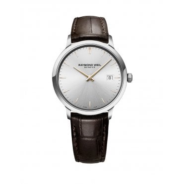 Raymond Weil Toccata SS Brown Leather Strap 5485-SL5-65001