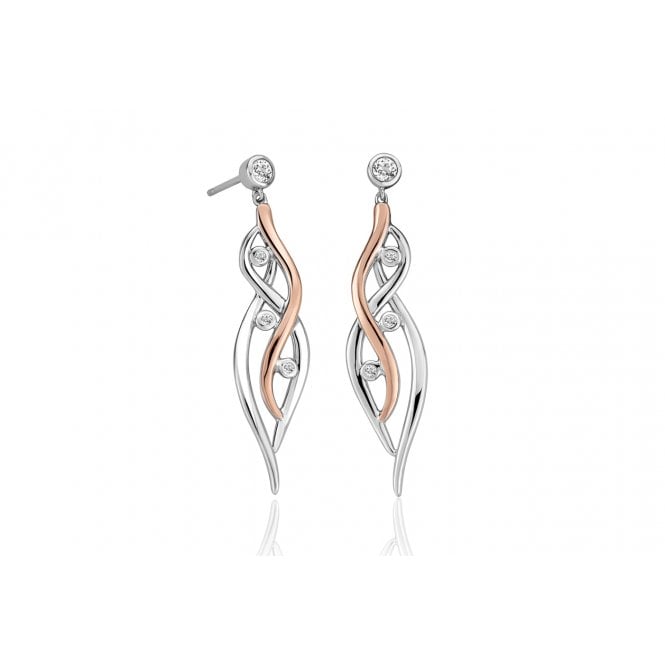 Clogau Swallow Falls Drop Earrings