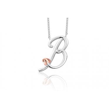 Tree of Life Initials Necklace - Letter B